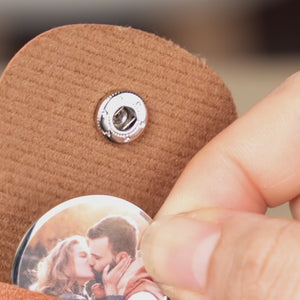 Custom Photo Thank You For Being Such An Immportant Piece Of My Story - Couple Personalized Custom Pocket Hug - Gift For Husband Wife, Anniversary