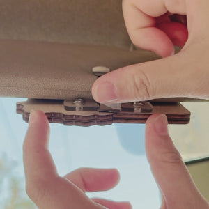 We're Watching You - Dog & Cat Personalized Custom Car Visor Clip - Gift For Pet Owners, Pet Lovers